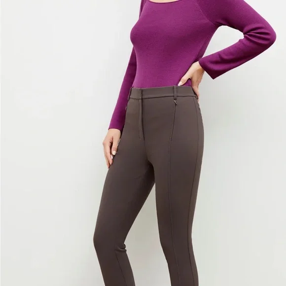 M.M LAFLEUR Mejia 4.0 pant. Sharkskin Mink. Size 2. Discontinued PowerStretch - Picture 3 of 6